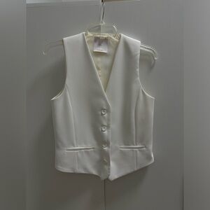 Mango Suiting Vest size small